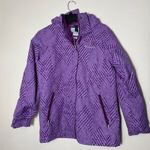 Columbia Sportswear Girls Ski Snowboarding Jacket Size L 14/16 Omnitech
